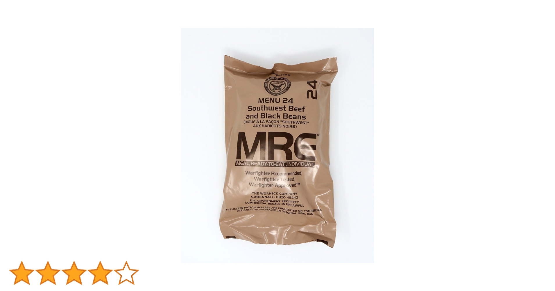 米軍 ミリタリー MRE レーション ケース B 2025年10月賞味期限 米軍 ミリタリー MRE レーション ケース B 2025年10月賞味期限